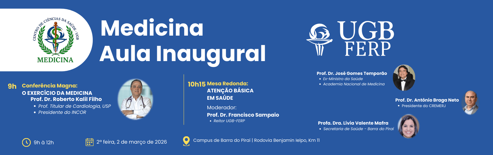 Aula inaugural medicina